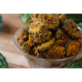 Natural Bitter Gourd Pickle Manufacturer and Exporter